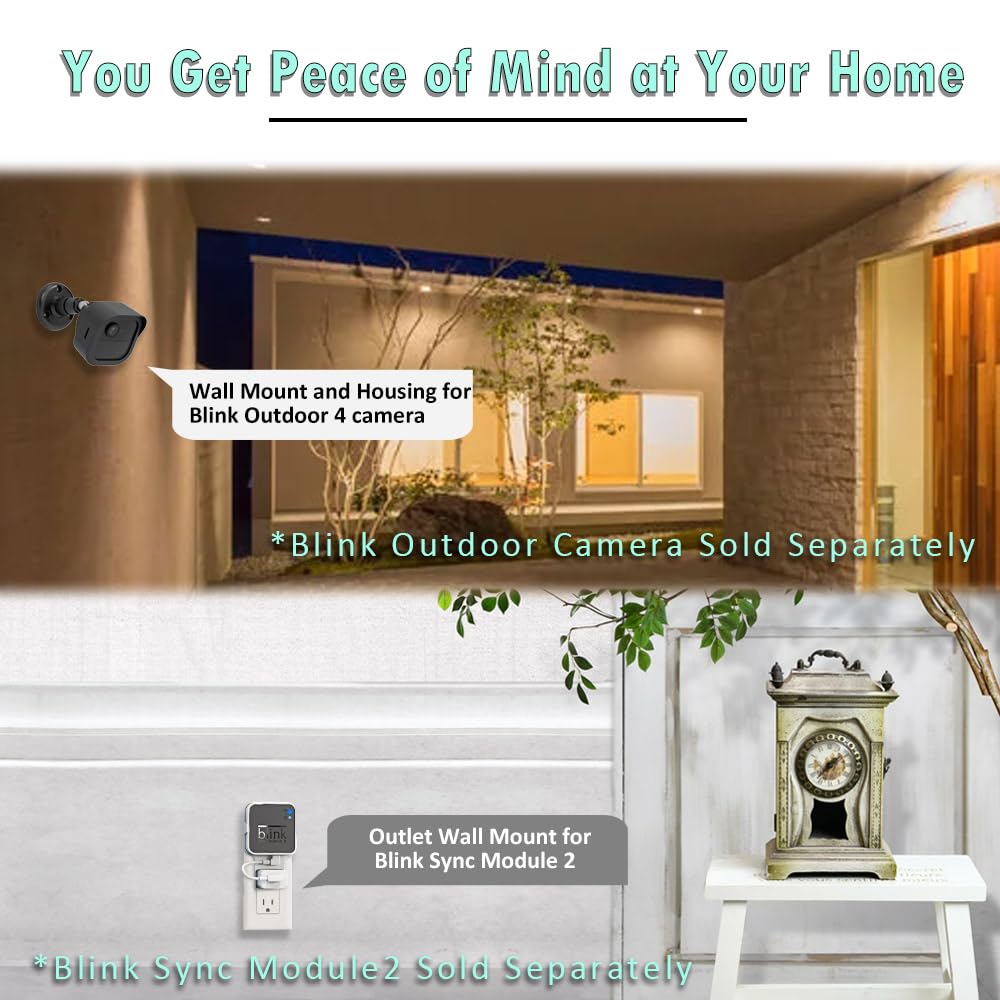 Amazon | Blink Outdoor 4カメラウォールマウント、3パック、(ブリンク